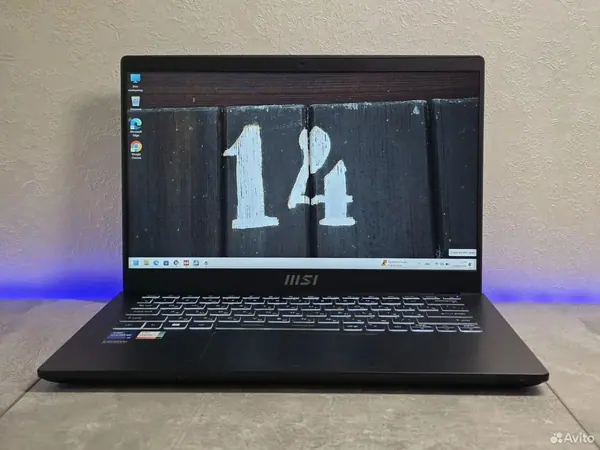 14" Ноутбук MSI Modern 14 C12M-229RU черный